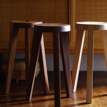 Kitchen stool / WN,OAK